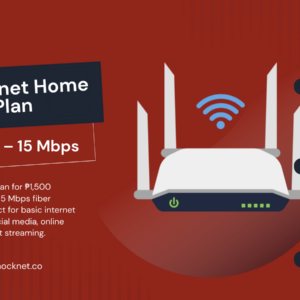 SHOCKNET HOME PLAN 1500 - 15 Mbps