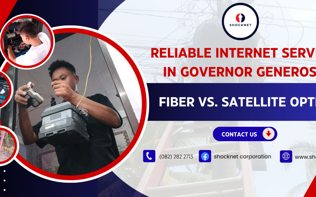 Reliable Internet Services in Governor Generoso: Fiber vs. Satellite Options